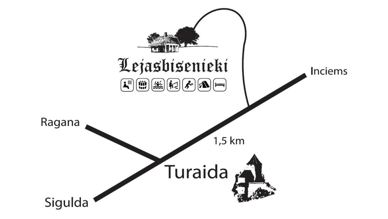 Дома для отпуска Lejasbisenieki Turaida