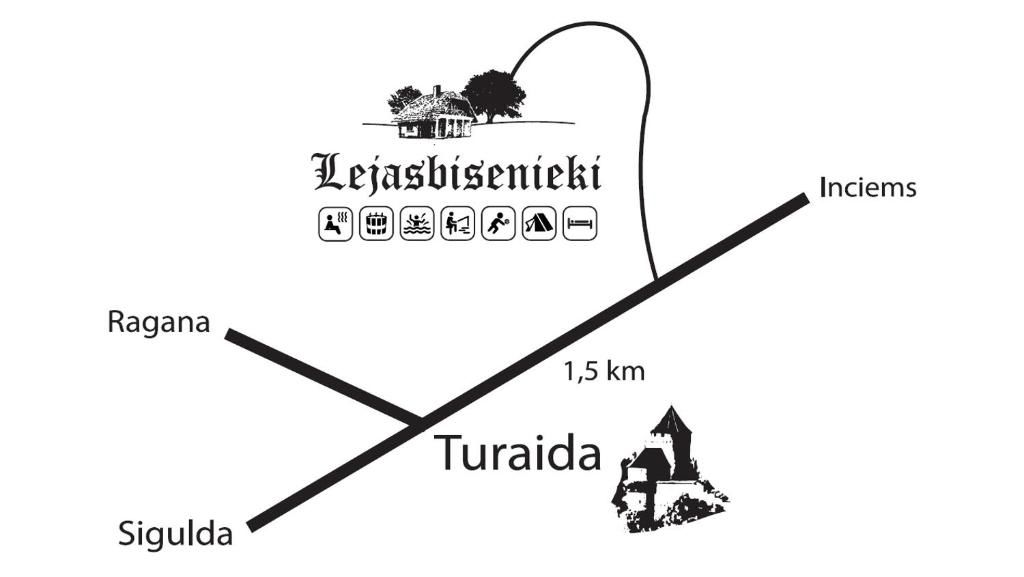 Дома для отпуска Lejasbisenieki Turaida-43